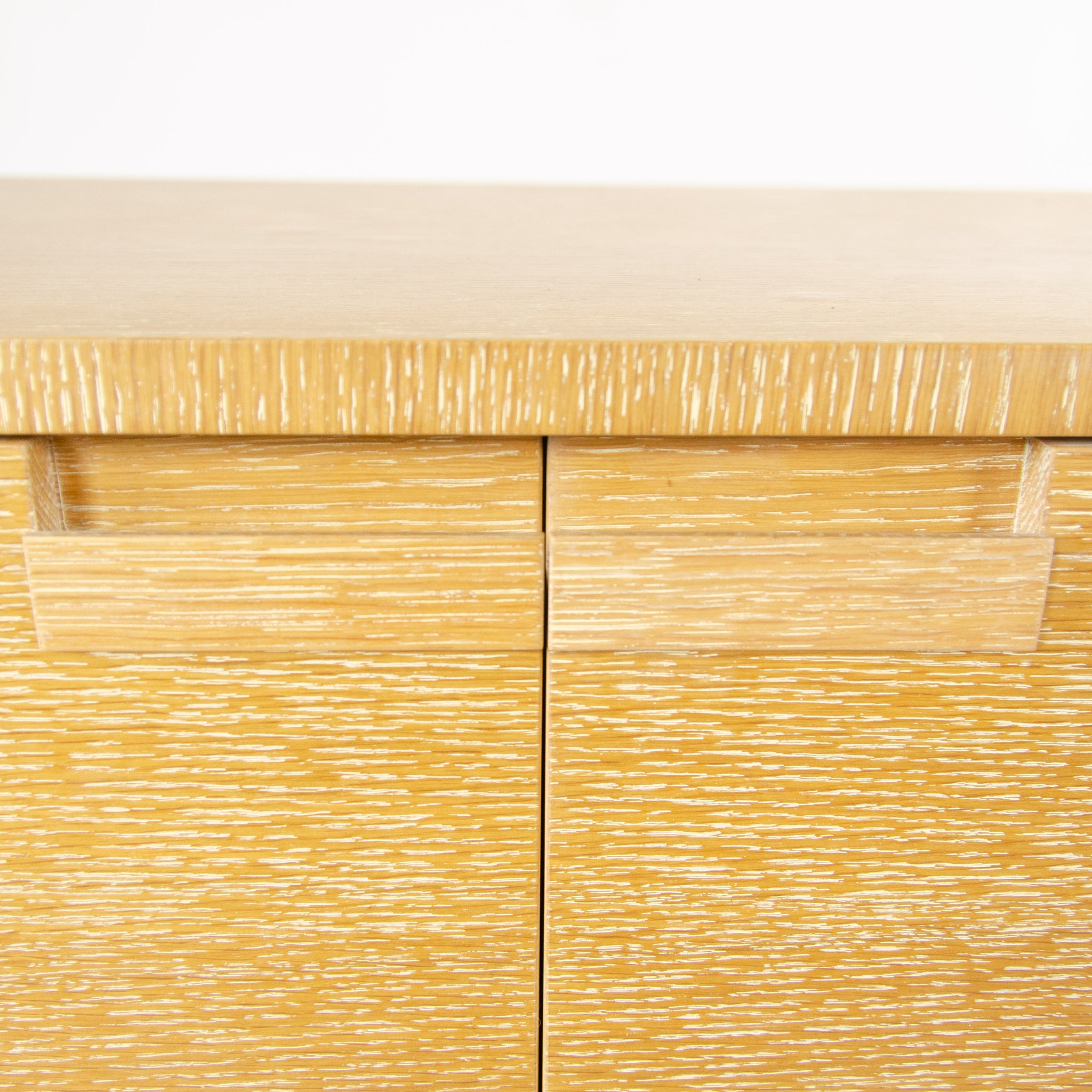 SOLD Antonio Citterio for B&B Italia Cerused Oak Credenza Cabinet Rare Piece