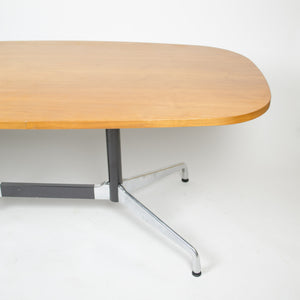 SOLD 2007 Eames for Herman Miller Segmented Dining Conference Table Aluminum Walnut