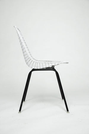 SOLD Herman Miller Eames 1960's Wire Desk Dining Task Chair (Black and White Available)