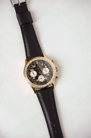 SOLD 1967 Vintage Breitling 809 Cosmonaute Restored By Mark Heist