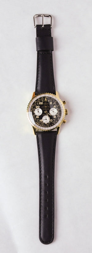 SOLD 1967 Vintage Breitling 809 Cosmonaute Restored By Mark Heist