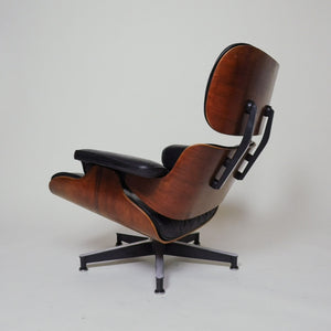 SOLD Herman Miller Eames Lounge Chair and Ottoman Rosewood 1957