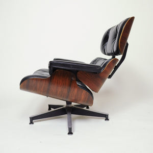 SOLD Herman Miller Eames Lounge Chair & Ottoman Rosewood 1970's