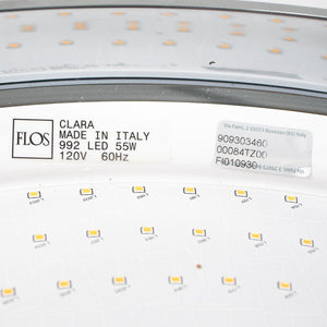 SOLD 2020 Clara LED Wall / Ceiling Light in Chrome by Piero Lissoni for FLOS