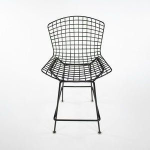 2010s Bertoia Counter Stool 426C by Harry Bertoia for Knoll with Black Wire Frames