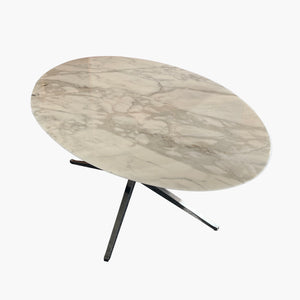 2007 Florence Knoll 78 in Calacatta Marble Dining Conference Table 1x Available