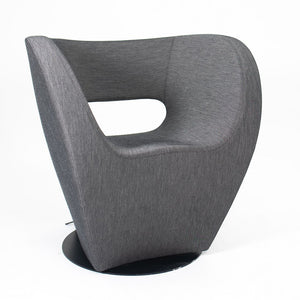 2020 Victoria & Albert Easy Chair by Ron Arad for Moroso in Grey Fabric