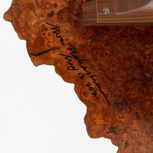 Mira Nakashima George Nakashima Woodworker Manzanita Burl Kevin End Table