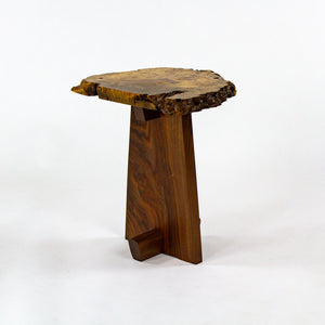 Mira Nakashima Myrtle Burl Minguren I Side Table George Nakashima Studio