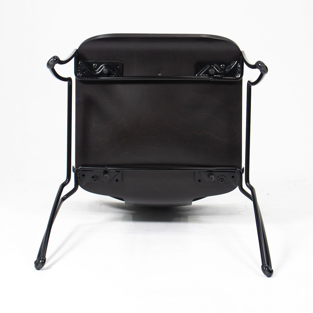 1990s Set of Six Anziano Chairs by John Hutton for Donghia in Black with Ebonized Wood