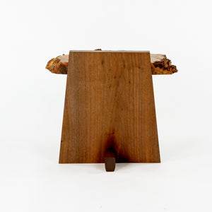 Mira Nakashima George Nakashima Woodworker Claro Walnut Burl Kevin End Table