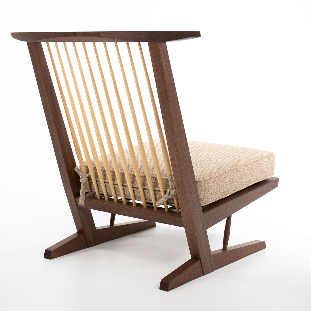 2022 Conoid Cushion Chairs by Mira Nakashima in Black Walnut