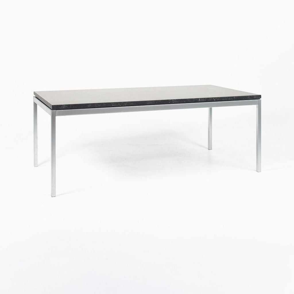 SOLD 2020 Model 2511T Coffee Table by Florence Knoll with Satin Grigio Marquina Marble