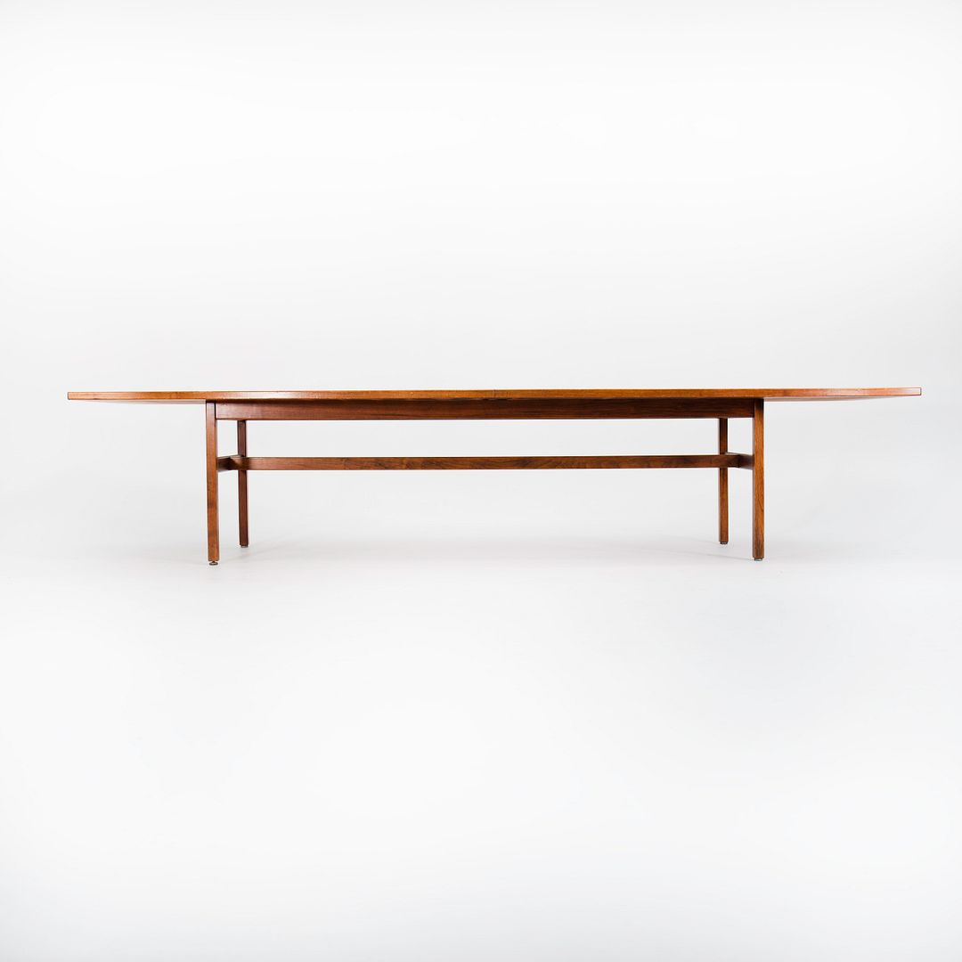 1976 Group 8 Custom Conference Table by Jens Risom for Jens Risom Design Inc. in Walnut