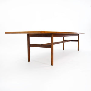 1976 Group 8 Custom Conference Table by Jens Risom for Jens Risom Design Inc. in Walnut