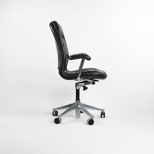 1980s Equa Chair by Bill Stumpf and Don Chadwick for Herman Miller in Dark Brown Leather