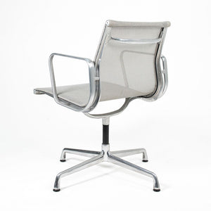 2007 Eames Aluminum Side Chair by Charles and Ray Eames for Herman Miller in Silver Mesh