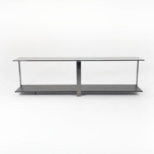 SOLD 2020 Williams Console by Rodolfo Dordoni for Minotti, Smoked Glass & Steel