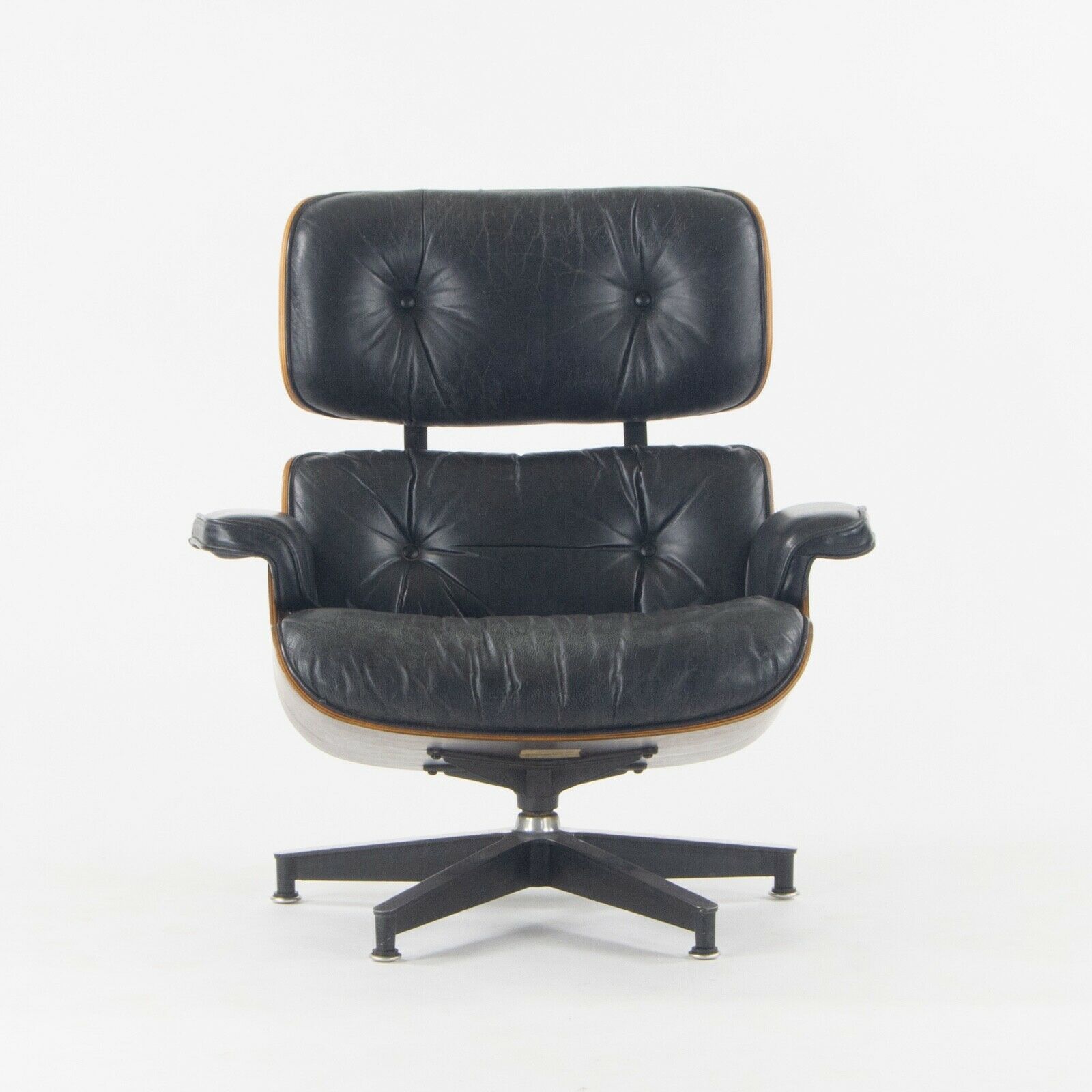 SOLD 1970s Herman Miller Eames Lounge Chair and Ottoman 670 671 Rosewood Leather